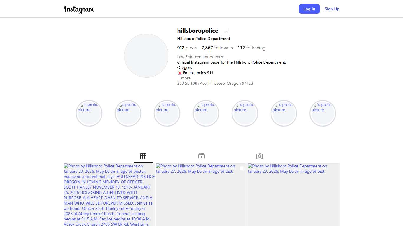 Hillsboro Police Department (@hillsboropolice) • Instagram photos and videos